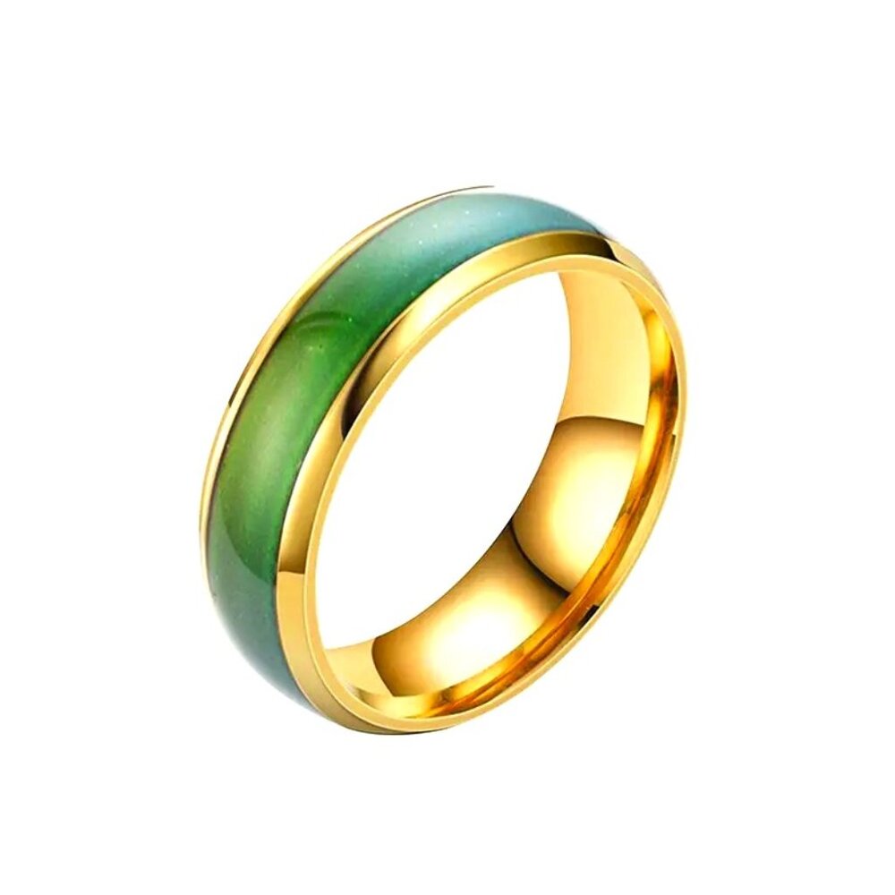 GOLD BAND MOOD RING